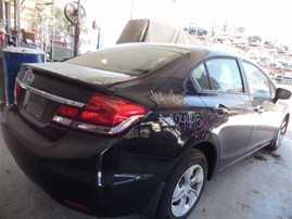 2014 Honda Civic LX 1.8L AT Black Sedan 1.8L AT #A24945